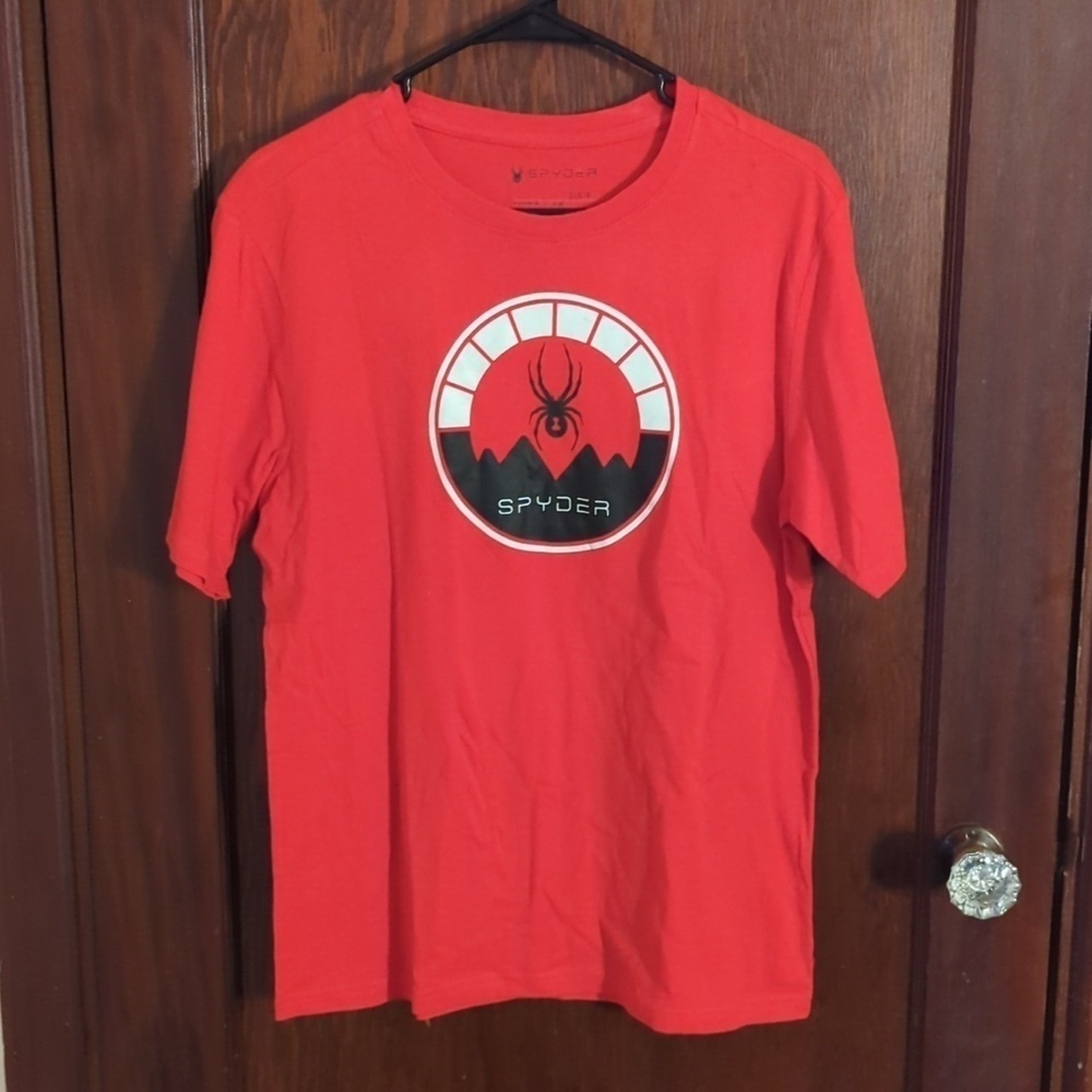 Spyder Men's Red Short Sleeve Tshirt Size Large